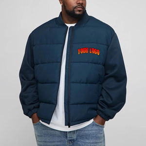 Oem Wholesale Casual Street <b>Winter</b> casual wear Puffer <b>Coat</b> <b>Man</b> Jacket Custom <b>Waterproof</b> windbreaker Down Puffer Jacket for <b>Man</b> - Product Image 1