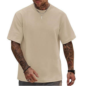 T-shirt Homme Oversize Coupe Ample 100% Coton Décontracté Streetwear Respirant Léger Été Usage Quotidien Manches Courtes Style Vintage - Product Image 1