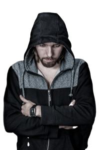 เสื้อฮู้ดขนแกะลำลองสำหรับผู้ชายพิมพ์ลายโลโก้โอเวอร์ไซส์ - Product Image 4