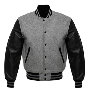 High Quality Varsity <b>Jacket</b> Trending Fashion <b>Winter</b> Knitted <b>Jacket</b> with Customized Logo - Product Image 3