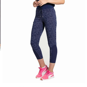 Women's High Waist Solid <b>Pink</b> Yoga <b>Leggings</b> Full Length Seamless Four-Way Stretch Reflective Elastic Waist Pants Pockets Cotton - Product Image 4