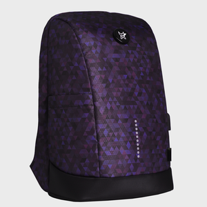 Arctic Fox Slope Trisiac Anti-Theft <b>Laptop</b> Backpack with USB Port Oxford Travel <b>Bag</b> for Office and Commute (Purple) - Product Image 5