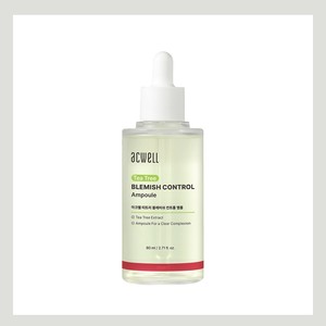 เซรั่มบำรุงผิวหน้า Acwell Tea Tree Blemish Control Ampoule 80 มล. เซรั่มไนอะซินาไมด์ เซรั่มลดเลือนริ้วรอย เซรั่มบำรุงผิวหน้า สกินแคร์ เซรั่มเกาหลี - Product Image 3