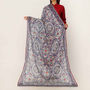 Multy Yarn Dyed Dupatta PD5535 Accessoire pour robes de cocktail élégantes - Product Image 2