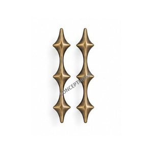 Tirador de Mueble Negro Geométrico Moderno Personalizado, Perilla Duradera para Muebles - Product Image 4