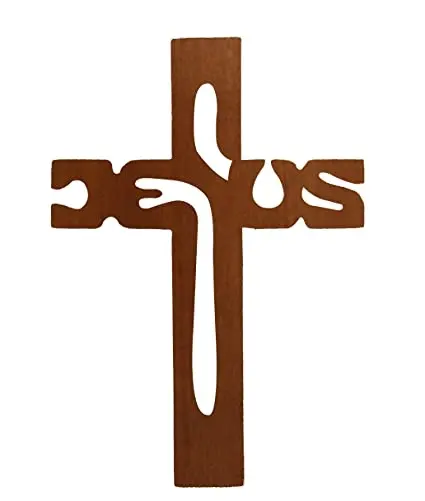 手作りの十字架壁クロスアンティーク聖カトリック十字架イエスキリスト花の彫刻プラークぶら下げカトリック十字架ホーム
