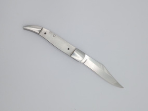 Couteau de chasse en acier inoxydable A&M Enterprises, manche fixe, pointe tombante, OEM/ODM, gaine en cuir personnalisable, couteaux de survie - Product Image 2