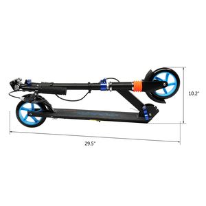 Monopattino regolabile rosso per bambini e ragazzi - Product Image 6