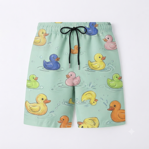 Nouveau Short de Plage Décontracté en Toile Respirante Anti-Plis pour Vacances d'Été Transfrontalières - Product Image 5