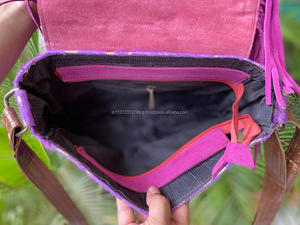 Sac à franges en cuir bohème, sac à main à franges en cuir imprimé Animal, sacs à bandoulière - Product Image 6