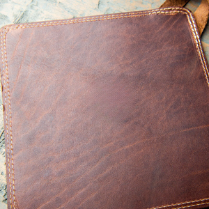 Hot Selling Leather Table Mat Leather <b>Placemats</b> Eco-Friendly Non-Slip Leather Table Dining Mat - Product Image 5
