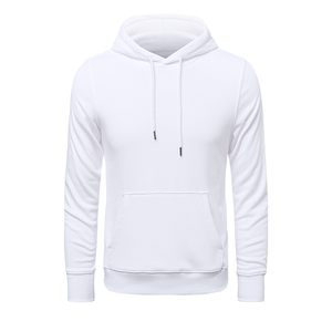 Sweat à capuche décontracté pour homme, en polaire 100 % polyester 600G, séchage rapide, respirant, avec poches, idéal pour l'hiver – Vente en gros, logo personnalisé accepté, échantillon disponible - Product Image 2