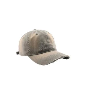 Gorra de Béisbol Clásica con Logo Personalizado, Estilo Vintage, Desgastada, con Agujeros, Ajustable, de 6 Paneles, Moda Urbana, Unisex - Product Image 2