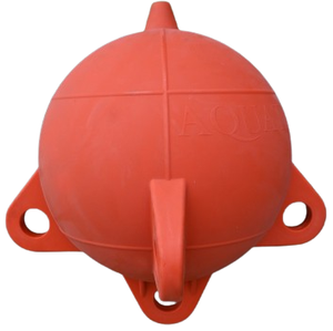 Bouée d'amarrage en plastique moulé par rotation AQUATEC Orange 750 mm, flotteur marin, marqueur d'ancre, usage industriel, Indonésie - Product Image 1