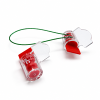 Sceau de compteur en plastique numéroté haute sécurité YSD avec verrouillage unidirectionnel et protection anti-effraction pour les systèmes de facturation et d'énergie extérieurs