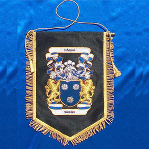 Drapeau brodé personnalisé, bannière en tissu suspendue sur mesure pour la décoration et la présentation des fanfares et des défilés - Product Image 2