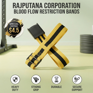 Adjustable BFR Muscle Fit Bicep BFR Training Straps Heavy Strength Blood Flow Restriction <b>Bands</b> <b>Workout</b> Fitness Blood Flow <b>Bands</b> - Product Image 1