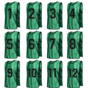 New Soccer <b>Training</b> <b>Bibs</b> Printed Front 100% Polyester Anti-Bacterial Customizable Team Name High Quality Comfortable Sports Wear - Product Image 3