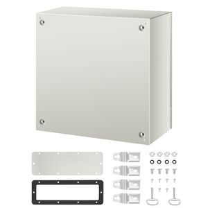 Contenitore Elettrico in Metallo NEMA 4X 24x24x12 IP66 Resistente ad Acqua e Polvere per Uso Esterno e Interno - Product Image 4