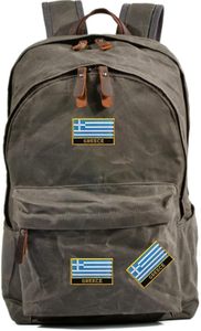 แพทช์ธงชาติกรีซ 1 ชิ้น แบบรีดติดหรือเย็บติด ปักลาย - Product Image 4