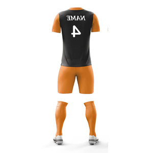 Tenue d'entraînement à faible MOQ, ensemble de football, uniforme personnalisé, tenue d'entraînement de rugby, uniforme d'équipe, uniforme de club sportif, uniforme de football vintage - Product Image 3