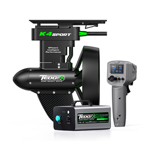 Moteur électrique de pêche et de randonnée TEDGIX K4S Sport SUP & Kayak, grande puissance pour la pêche en kayak et les SUP de longue distance - Product Image 1