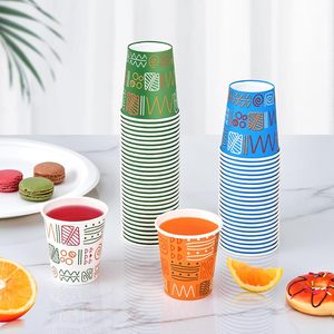 Hot Selling - Wholesale Compostable Hot Double Wall Paper <b>Cup</b> - <b>Disposable</b> Printed Coffee Paper <b>Cup</b> with Lids - Product Image 1