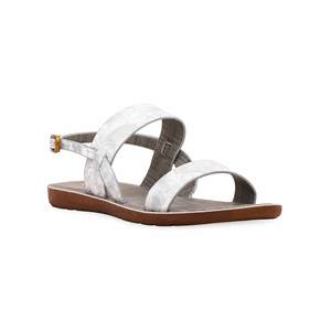 Sandale décontractée à talon argenté CL5355 - Product Image 2