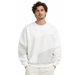 Sweat-shirt à col rond surdimensionné pour homme, en coton, fabrication sur mesure, fournisseur en gros, OEM, ODM, marque privée, commandes en gros, équipes - Product Image 1