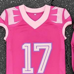 Tenues de football américain entièrement imprimées par sublimation, design très demandé, dernière édition, ensemble de 2 pièces. - Product Image 2