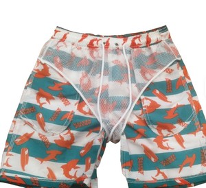 Shorts décontractés à séchage rapide 100 % coton pour garçons, motifs de dessins animés, tailles moyennes et grandes, pour activités de plein air, natation et plage, pour enfants - Product Image 5