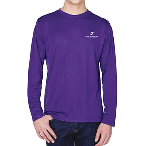Camiseta Casual de Último Diseño con Colores Personalizados para Hombre, Cuello Redondo, Manga Larga, 100% Algodón, Transpirable, de Secado Rápido y Alta Calidad - Product Image 1
