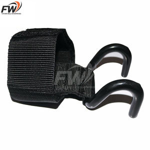 ตะขอเกี่ยวยกน้ำหนักนีโอพรีนแบบมืออาชีพและขายดีที่สุด พร้อมโลโก้สั่งทำพิเศษ ตะขอโลหะคุณภาพสูงสำหรับผู้ชาย/ผู้หญิง - Product Image 3