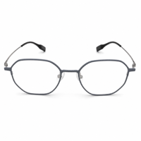 Lunettes anti-lumière bleue UV420, monture ronde complète en titane léger, titane pur, sur mesure, design de créateur