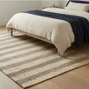 Hot Sale Indian Manufacturer Striped Jute Area <b>Rug</b> Rectangle Flat Weave Modern <b>Living</b> <b>Room</b> Use Beige Gray Tone - Product Image 5