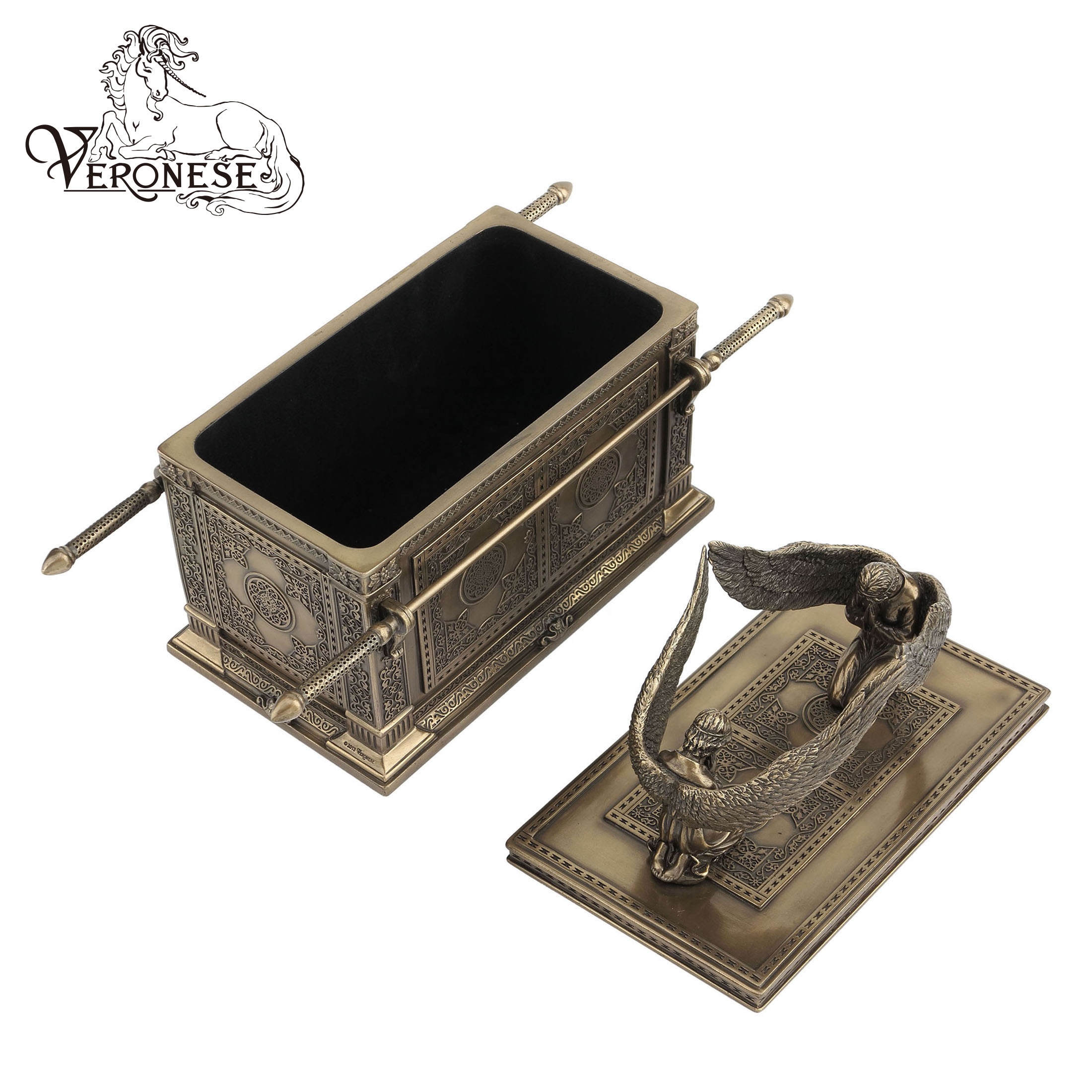 Veronese Design - Ark of the Covenant - Cold Cast Bronze