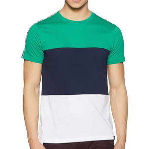 Camiseta Casual para Hombre, Estilo Personalizado, Nuevo Diseño, Antiencogimiento, Logotipo Frontal en Blanco, Precio Económico al por Mayor - Product Image 1