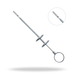 Extractor de tumores mamarios, instrumento veterinario de acero inoxidable, herramienta para la eliminación de crecimiento mamario en ganado - Product Image 1