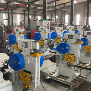 Industrial Iron Worker Machine120 Ton Semi Automatic Hydraulic Punching | Shearing Notching Machine for Metal Fabrication India - Product Image 5