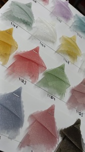 Tela de organza de primera calidad, poliéster liso, 44 pulgadas de ancho, 20 metros, ideal para disfraces, kurtis, saris, material ligero y transparente para prendas de vestir. - Product Image 3