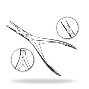 Beyer Rongeur 175mm Instrumento Quirúrgico Neuroespinal para Corte Óseo en Cirugía Ortopédica - Product Image 1