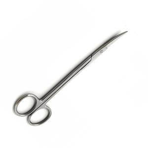 Ciseaux chirurgicaux Kelly de haute qualité, lame courbée et tranchante, 16 cm, acier inoxydable allemand, ciseaux dentaires CE ISO par Grip Surgical - Product Image 2