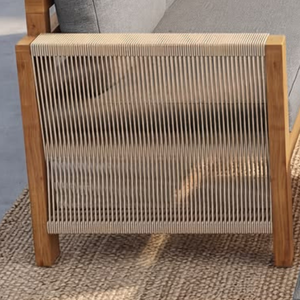 Juego de Sofás de Madera de Teca Premium para Exteriores, Muebles de Patio, Fabricante Indonesio, Juego de Salón para Jardín - Product Image 3