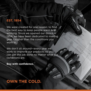 Industrial Safety Gloves Anti Vibrating Mechanic Leather Gloves with Impact Heat Resistance Cut Protection - Product Image 2