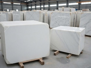 Bloque de Mármol Blanco Natural Sólido de Alta Densidad, Piedra Cruda para Escaleras, Columnas y Obras de Arte Decorativas Talladas - Product Image 4