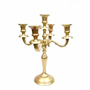 Candelabro Votivo de Metal Dorado Personalizado Más Vendido de Alsa International, Decoración Atractiva para el Hogar, Precio de Mayoreo - Product Image 3