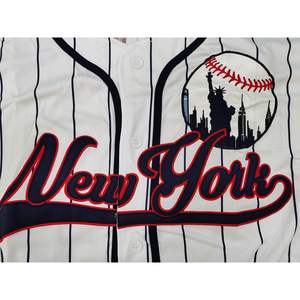 Camiseta de Béisbol Personalizada para Equipo, Transpirable, de Poliéster, con Sublimación, Uniforme Deportivo para Entrenamiento y Partidos - Product Image 3