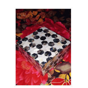 Caja de joyería con incrustaciones de hueso caliente, incrustación de hueso hecha a mano con color natural, para decoración del hogar, en venta - Product Image 5