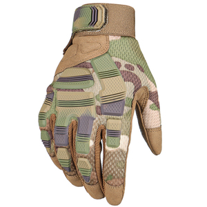 Guantes Tácticos de Poliéster para Hombre, Protección Completa para los Dedos, Impermeables, Ligeros, Transpirables, Resistentes a Impactos, con Agarre de Seguridad para Deportes al Aire Libre - Product Image 5