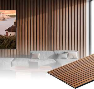 Paneles Acústicos de Fieltro de Poliéster Antipolvo para Mascotas, Fáciles de Colgar, con Marco de MDF, Adhesivo de Pared con Absorción de Sonido para Hogar/Oficina/Villa - Product Image 1